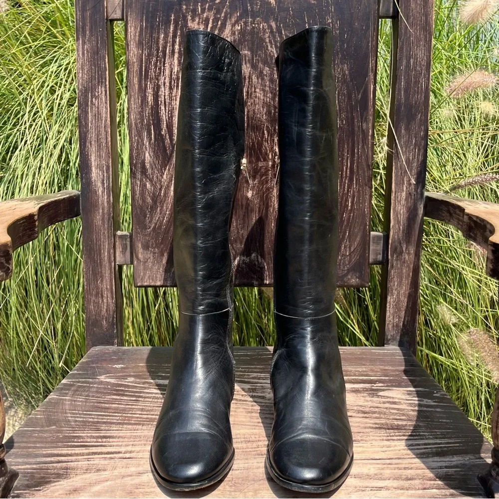 Jimmy Choo Black Over the Knee Boots